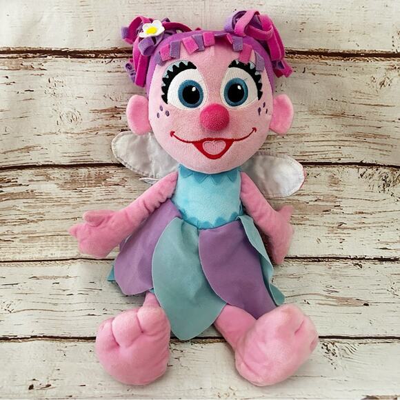 SESAME STREET Abby Cadabby Fairy Plush 20” - Picture 1 of 3